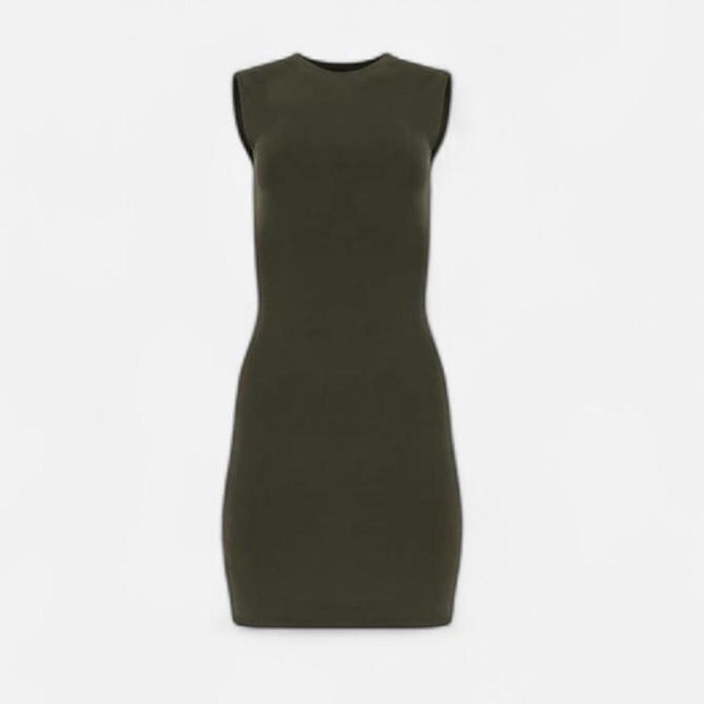 Entire studios sleeveless mini in military green